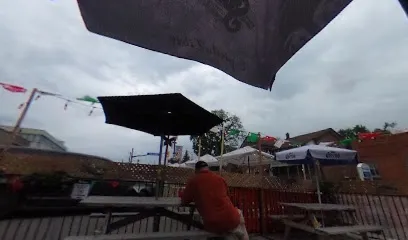 “The Wall” Patio at Hay Caramba!