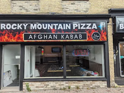 Rocky Mountain Pizza+ Afghan kabab
