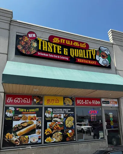 New Taste & Quality Takeout and catering