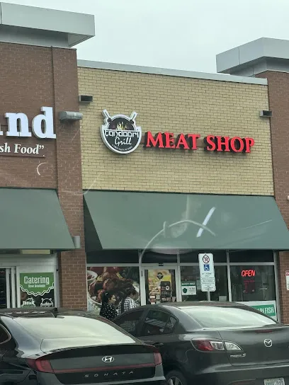 Tandoori grill meat shop