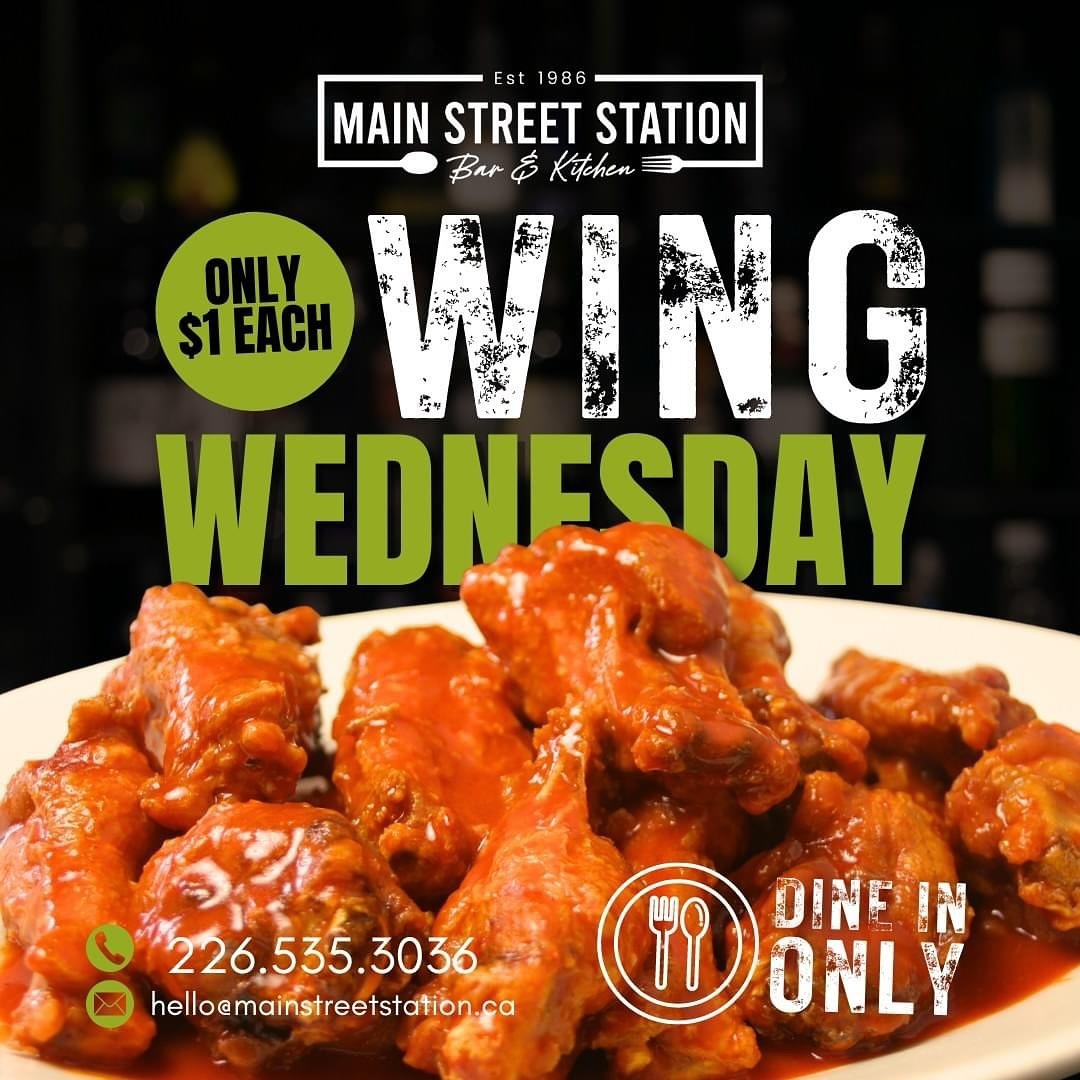 Wednesday Wings Orangeville Ontario