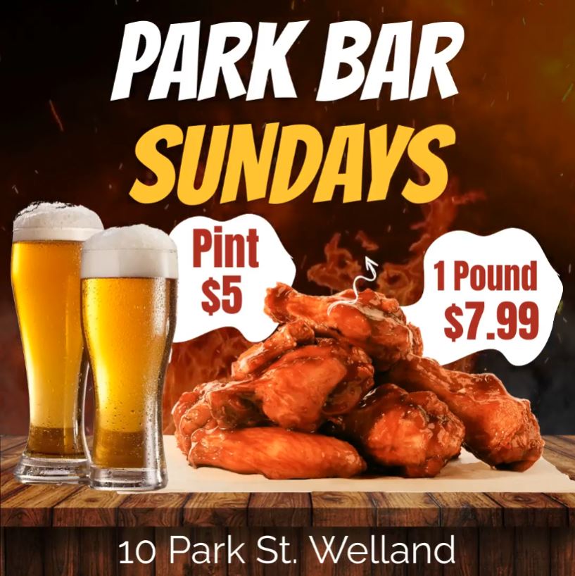 Sunday Wings Welland Ontario